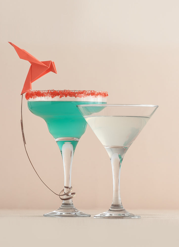 LAV 12 Verres Margarita 300ml Misket - Lot De 12 Lunettes Cocktail Lave-Vaisselle