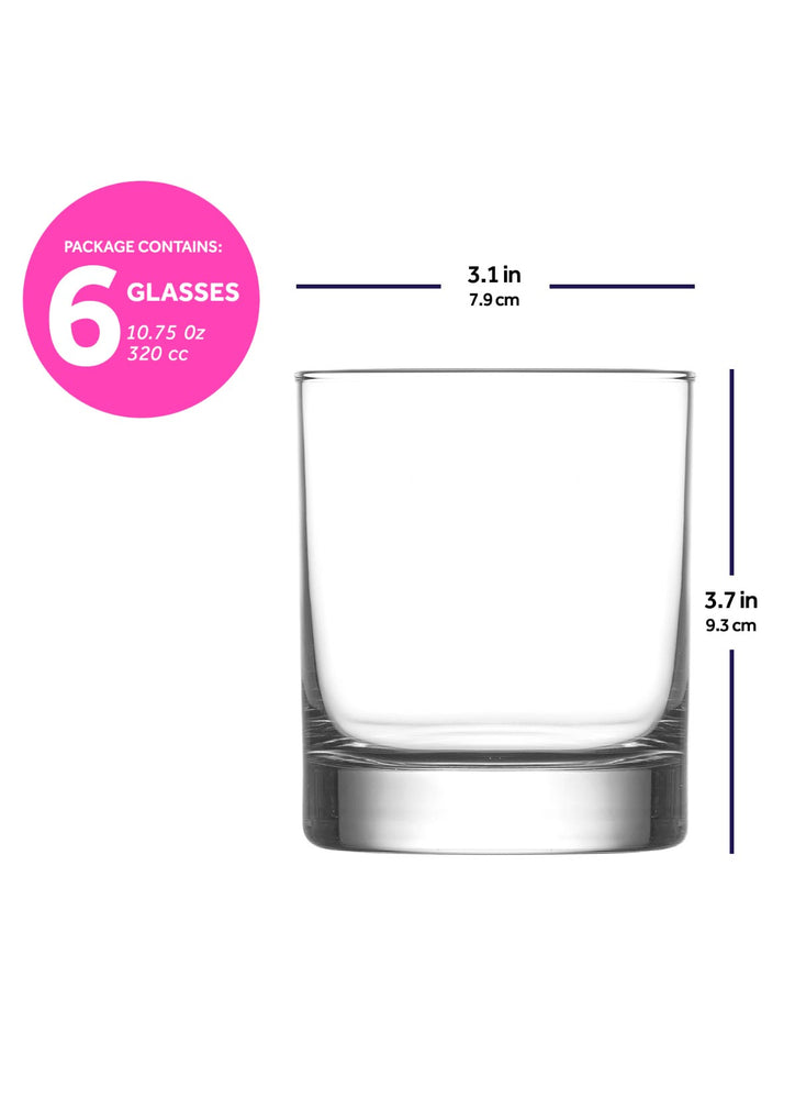 3.7 Ounce Shot Glass for Espresso Doppio