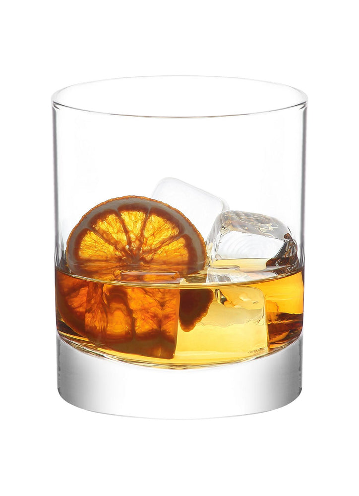 LAV Ada 6-Piece Whiskey Glasses Set, 10.75 oz