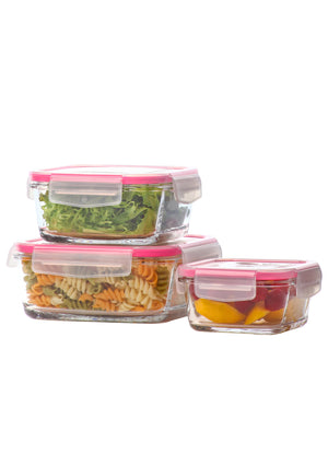 13-Pack Glass Storage Containers with Lids - Glass Food Storage Containers Airtight