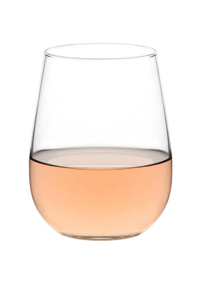 LAV Gaia 6-Piece Stemless Wine Glasses Set, 16.25 oz