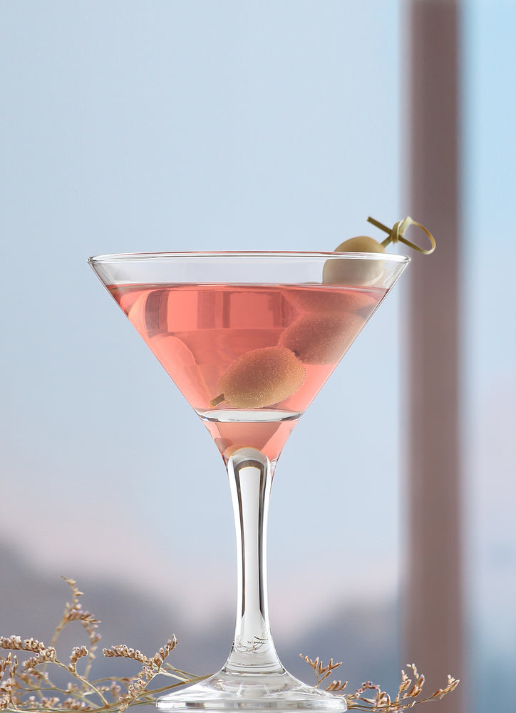 LAV Misket 6-Piece Martini Cocktail Glasses, 6 oz