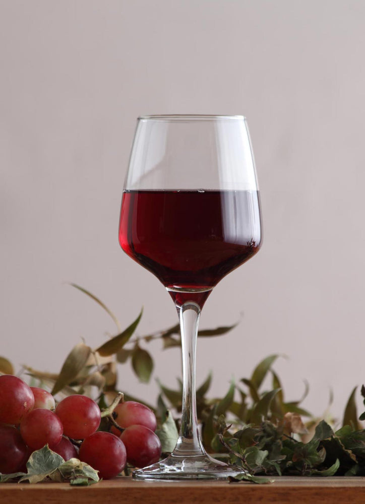 LAV Lal 6-Piece Red Wine Glasses Set, 13.5 oz