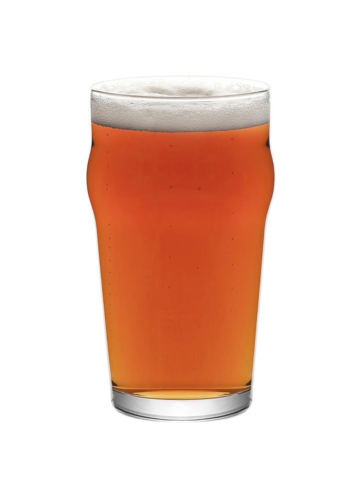 LAV Noniq 6-Piece Beer Pint Glasses, 19.25 oz